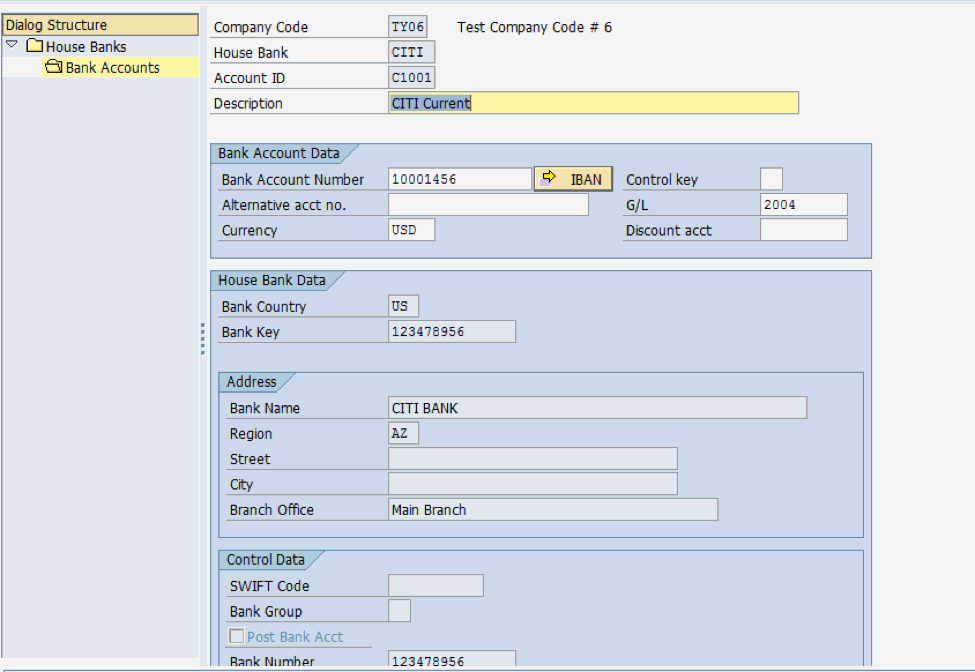 account assignment no in sap