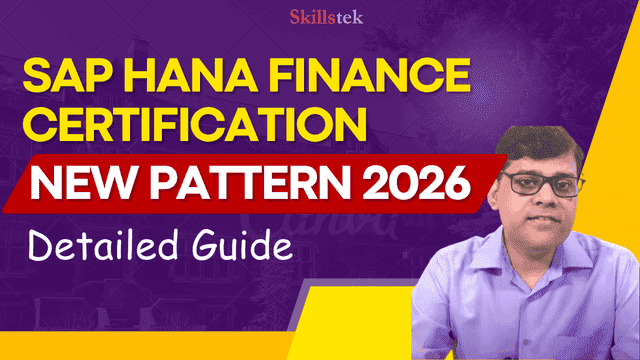 SAP FICO Certification 2026 (S/4HANA): New Exam Pattern Guide