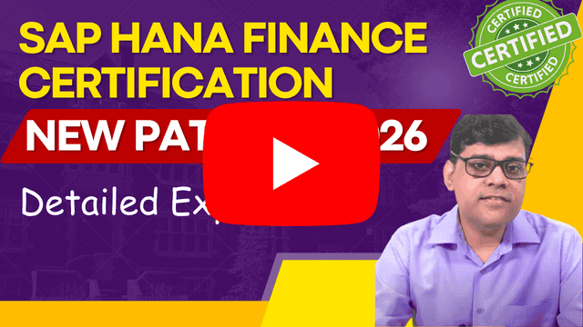 SAP FICO Certification 2026 (S/4HANA): New Exam Pattern Guide
