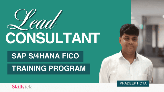 Lead Consultant SAP S4 HANA Finance Training - Skillstek